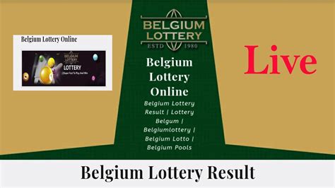 belgium lottery results|Lotto Results .